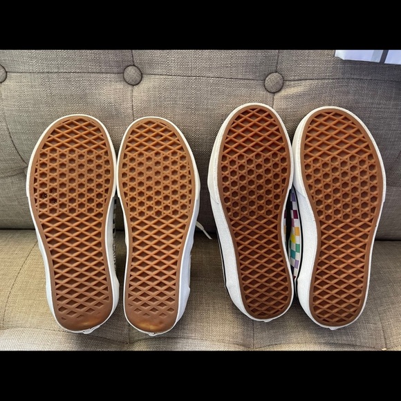 Vans patchwork & checkerboard size 6 - Picture 9 of 11